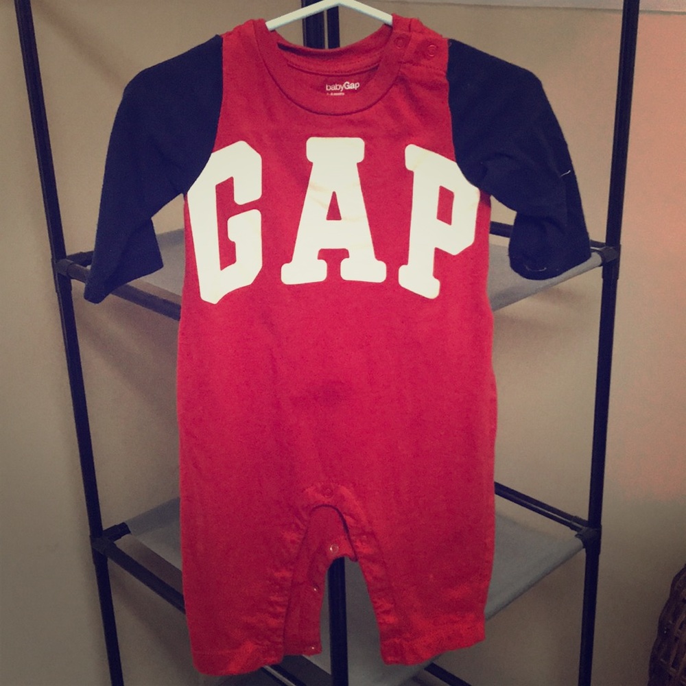 Gap long sleeved onesie